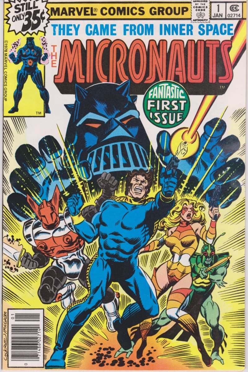 Marvel Micronauts #1 1979 NM