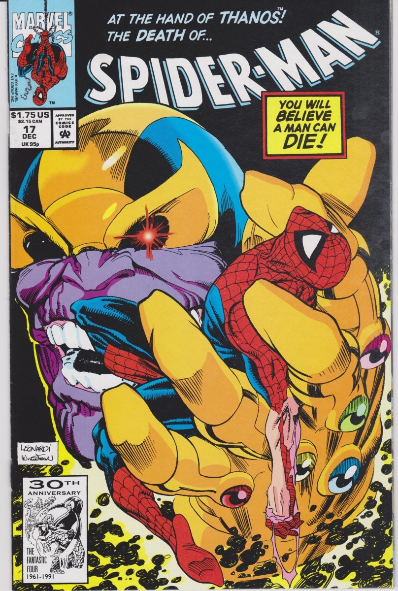 Marvel Spider - Man #17 1991 NM