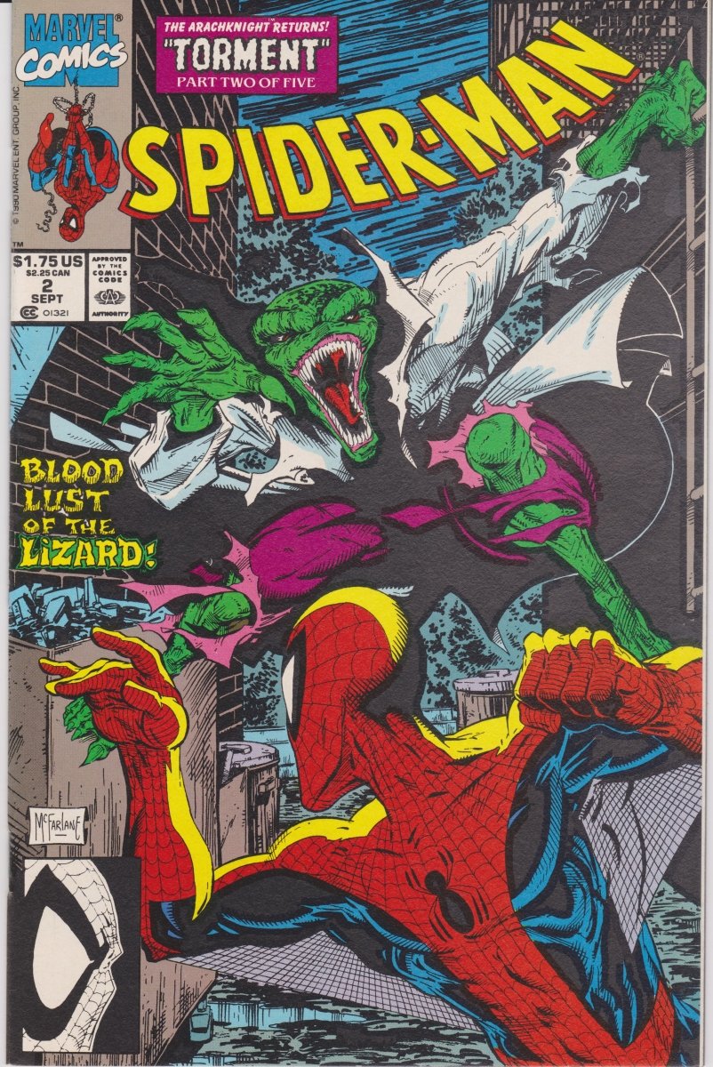 Marvel Spider - Man #2 1990 NM