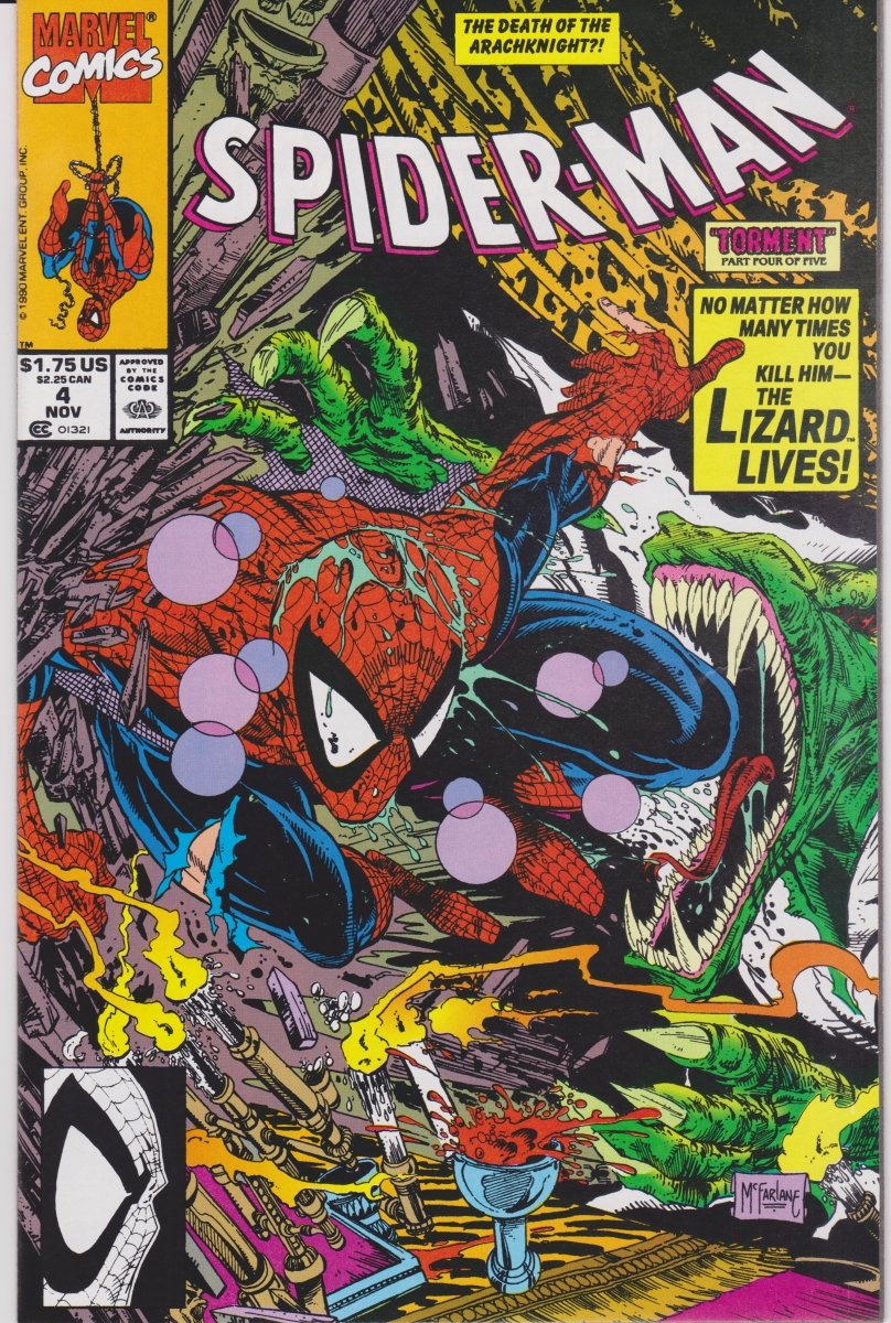 Marvel Spider - Man #4 1990 NM