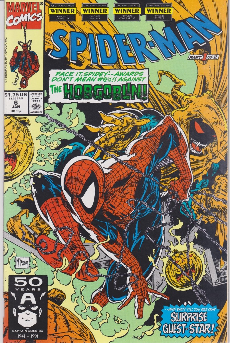 Marvel Spider - Man #6 1991 NM