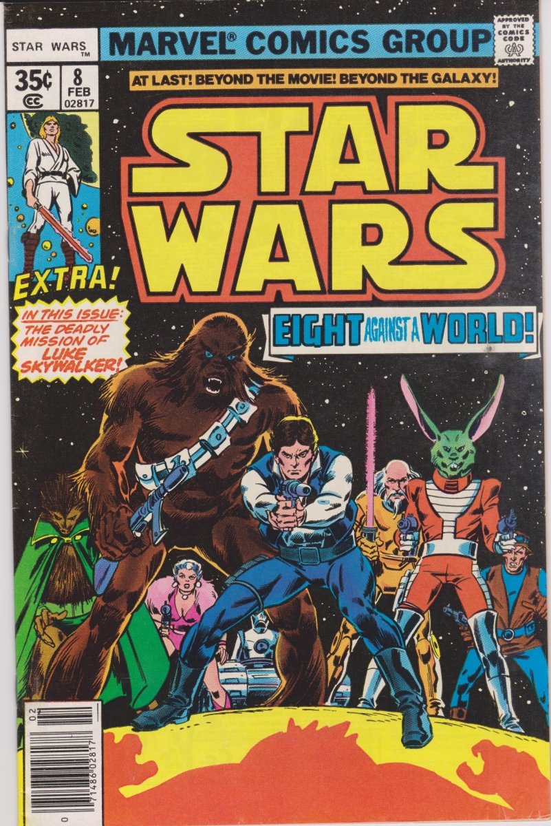 Marvel Star Wars #8 1977 F