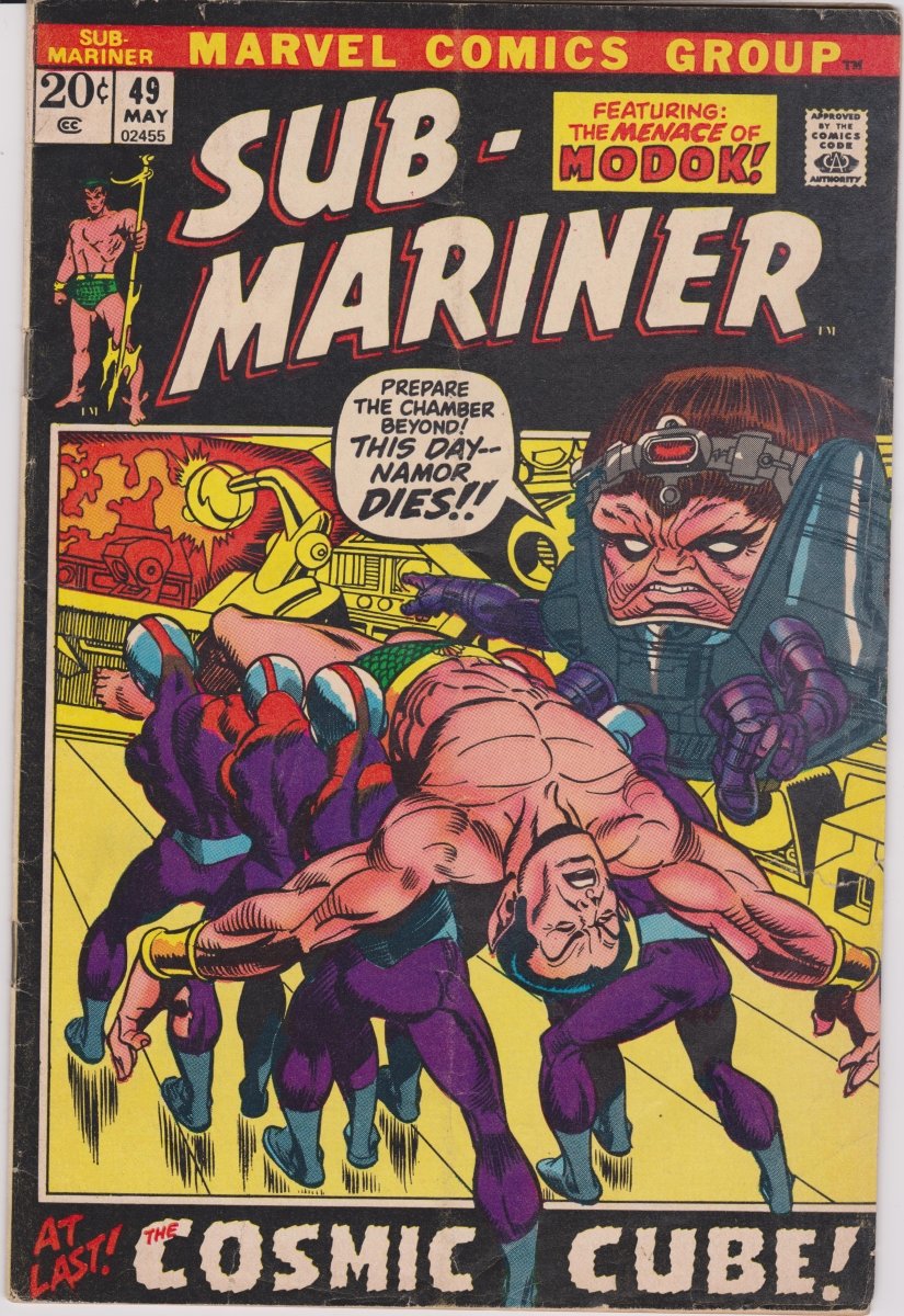 Marvel Sub - Mariner #49 1972 F