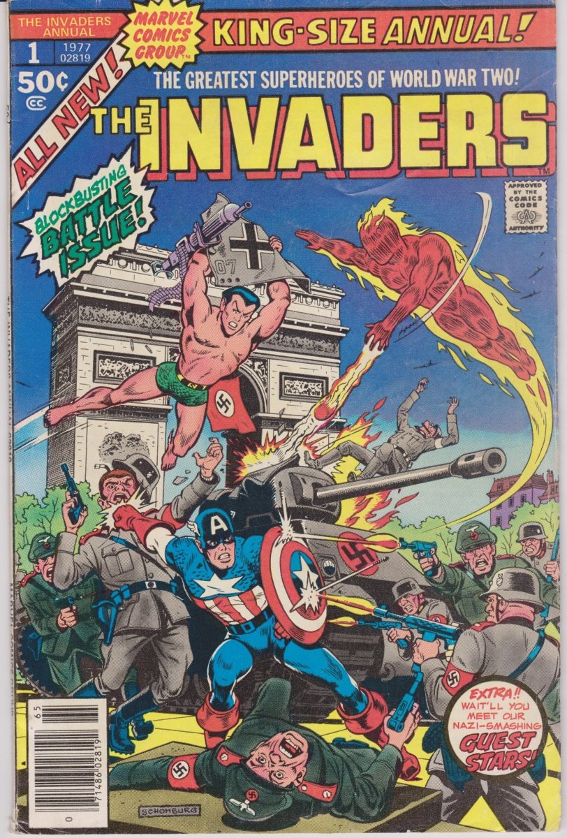 Marvel The Invaders #1 1975 F+/F