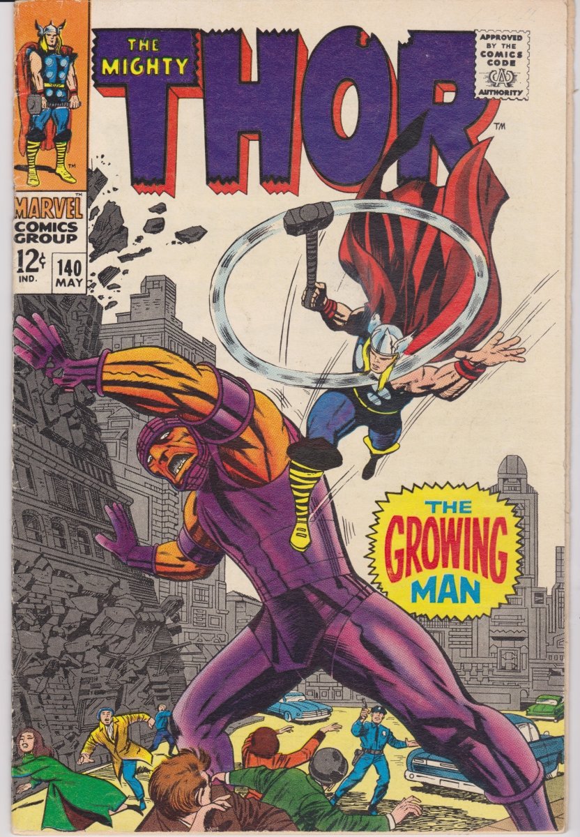 Marvel Thor #140 1967 F/VF