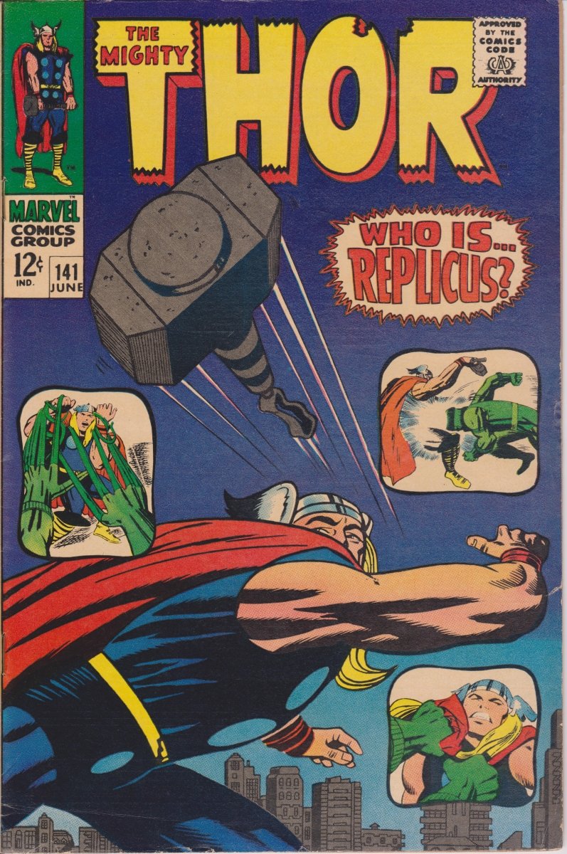 Marvel Thor #141 1967 F/VF