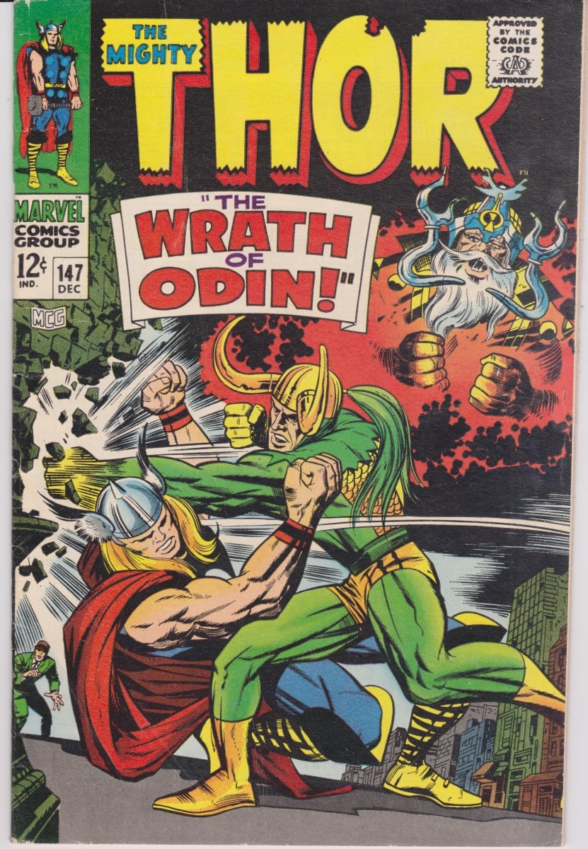 Marvel Thor #147 1967 VF