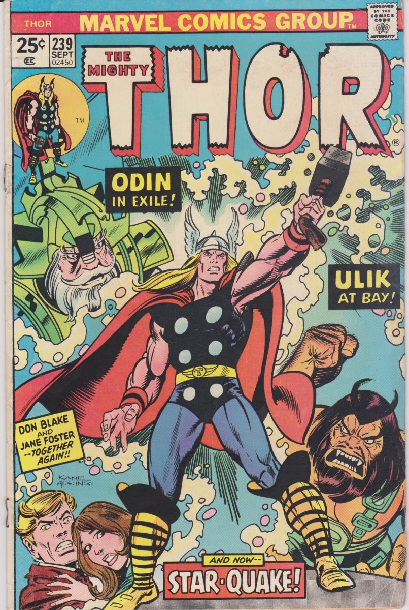 Marvel Thor #239 1975 F-/F