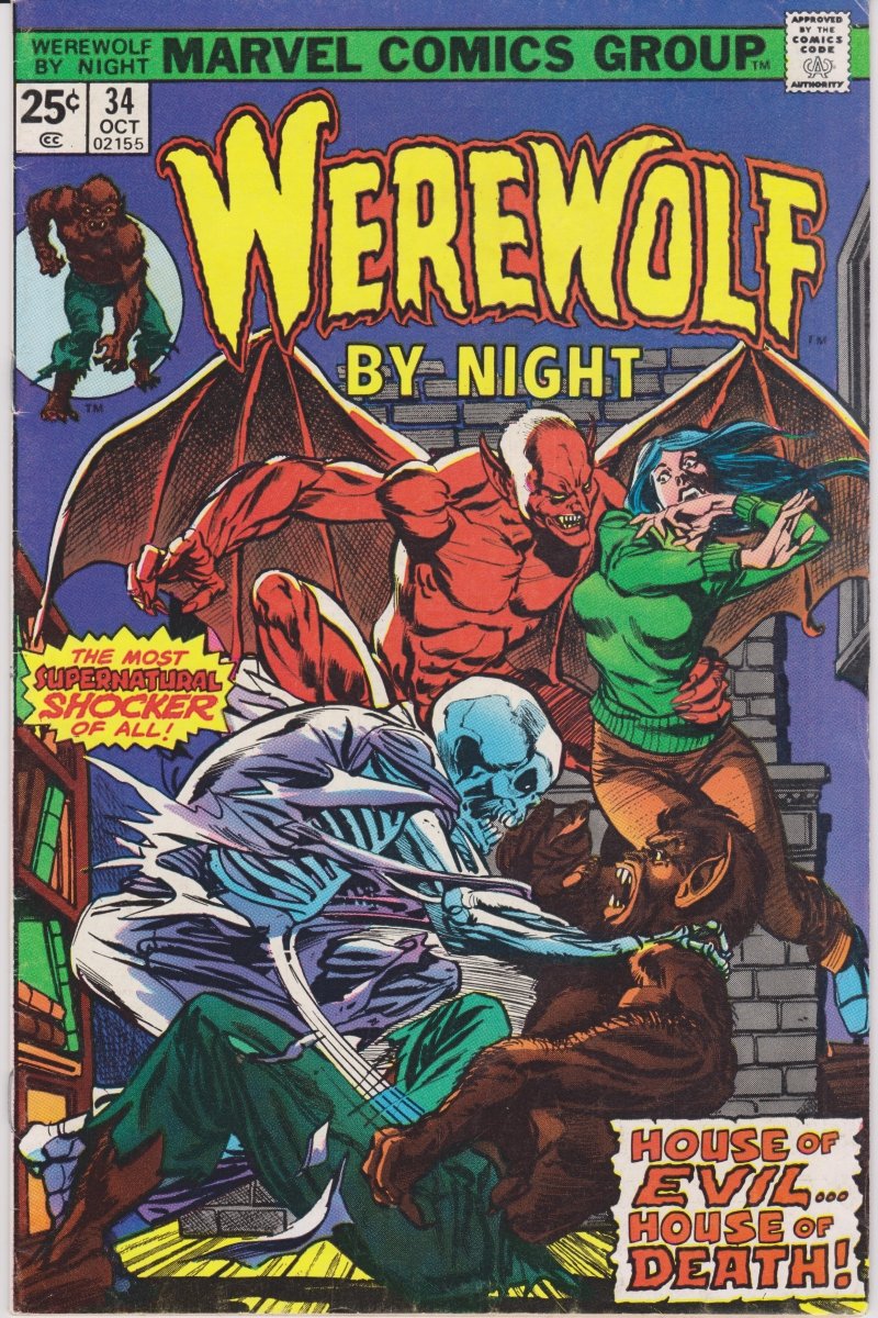 Marvel Werewolf by Night #34 1975 NM/NM - 