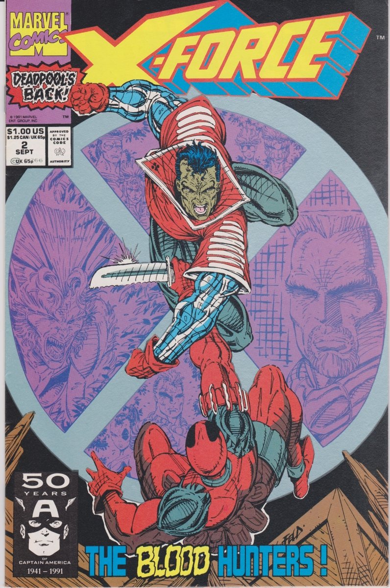 Marvel X-Force #2 1991 NM