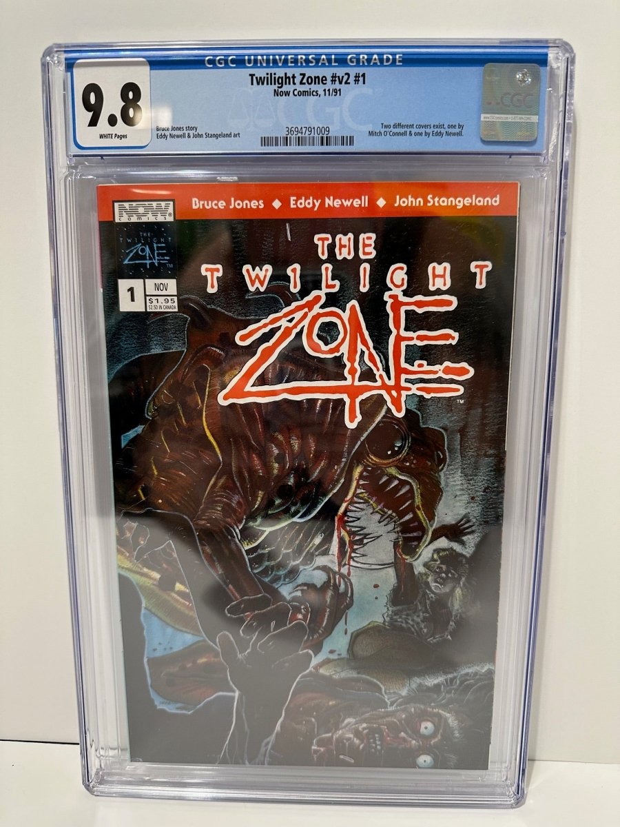 Now Comics The Twilight Zone #V2 #1 comic CGC graded 9.8