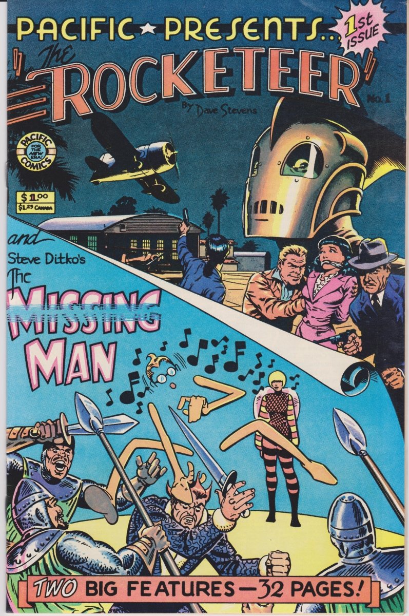 Pacific Presents The Rocketeer #1 1982 NM - 