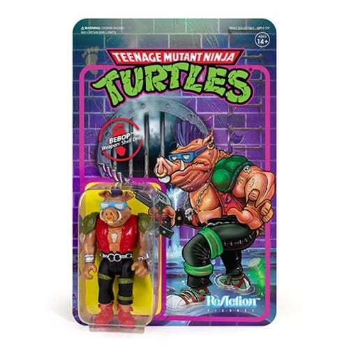 Teenage Mutant Ninja Turtles Bebop 3 3/4 - Inch ReAction Figure