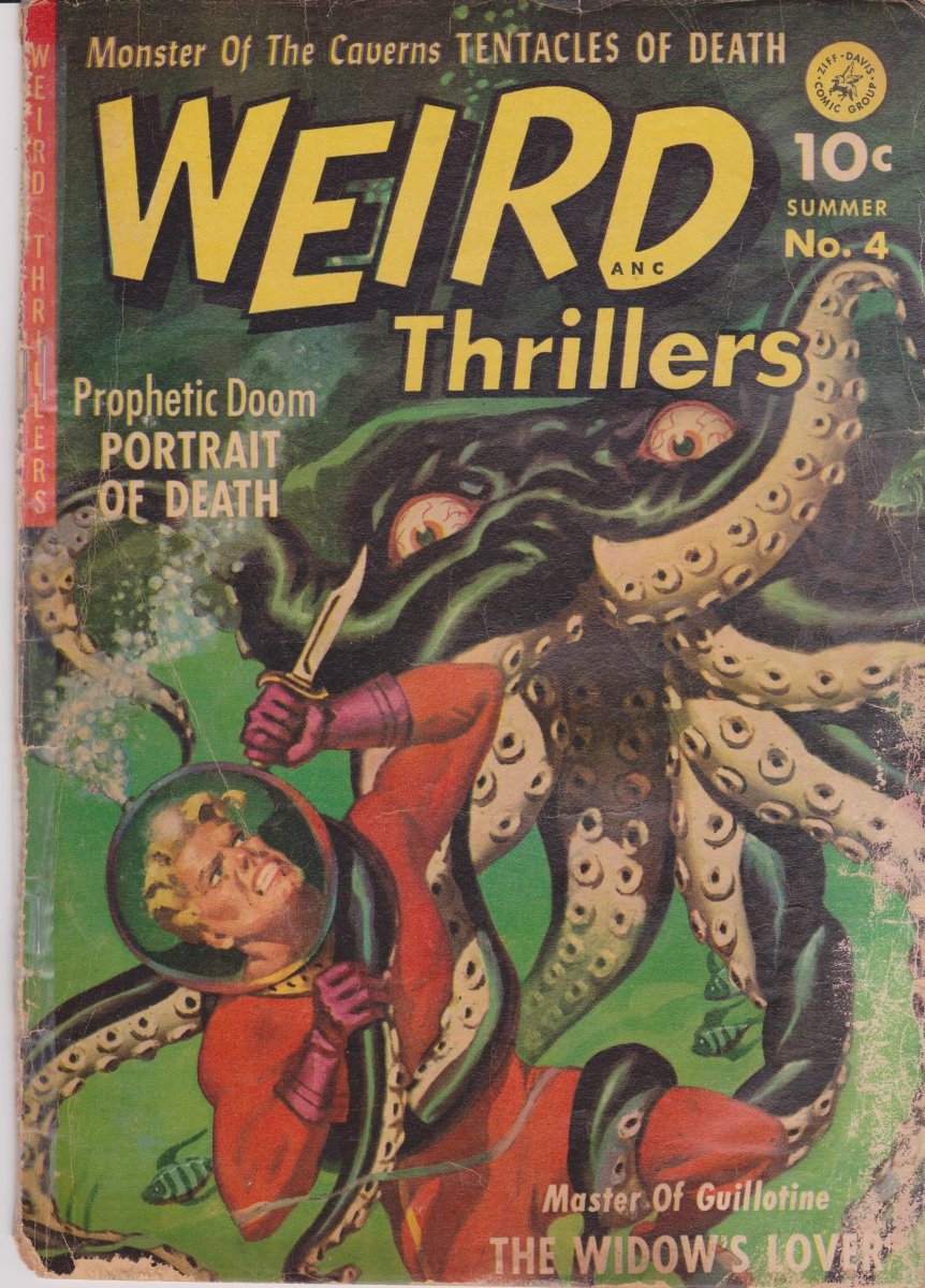 Ziff Davis Comic Group Weird Thrillers #4 1952 G/G+