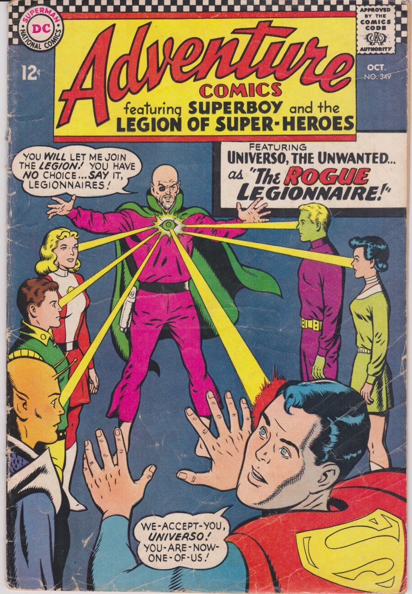 DC Adventure Comics #349 1966 VG