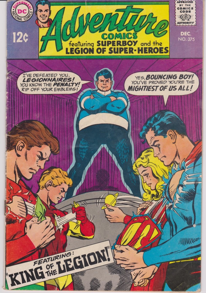DC Adventure Comics #375 1968 VG