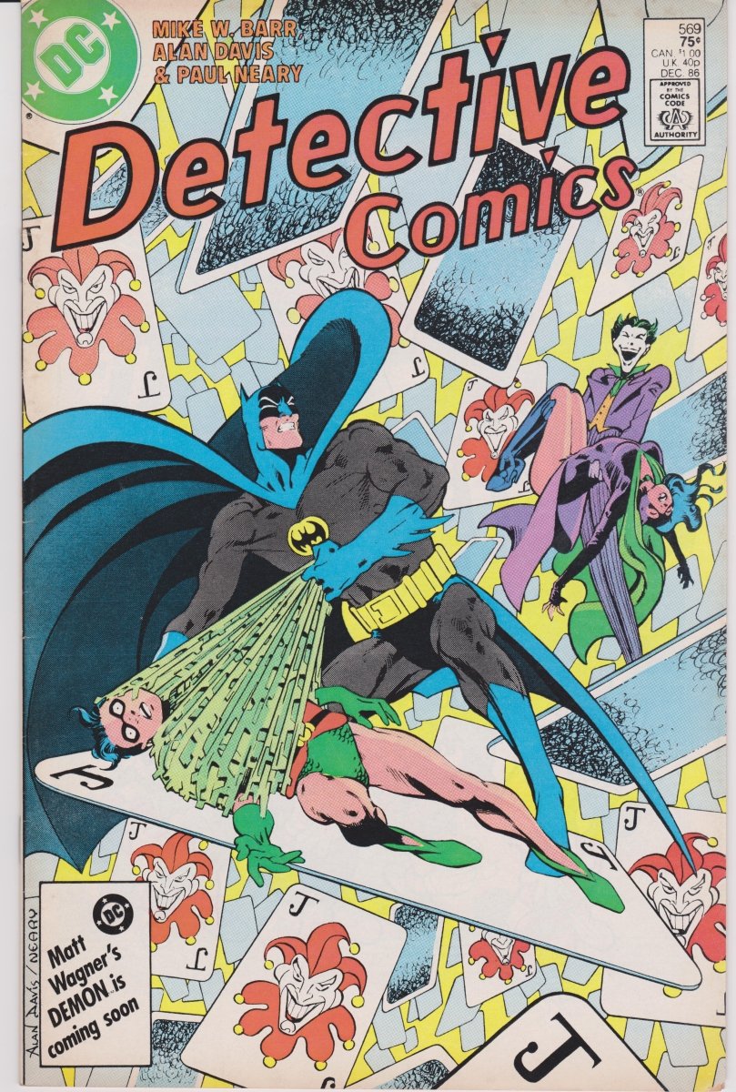 DC Detective Comics #569 1986 NM