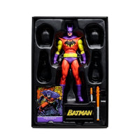 Load image into Gallery viewer, DC Multiverse Batman of Zur-En-Arh Black Light Gold Label 7-Inch Scale Action Figure - Entertainment Earth Exclusive
