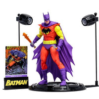 Load image into Gallery viewer, DC Multiverse Batman of Zur-En-Arh Black Light Gold Label 7-Inch Scale Action Figure - Entertainment Earth Exclusive
