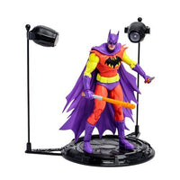 Load image into Gallery viewer, DC Multiverse Batman of Zur-En-Arh Black Light Gold Label 7-Inch Scale Action Figure - Entertainment Earth Exclusive
