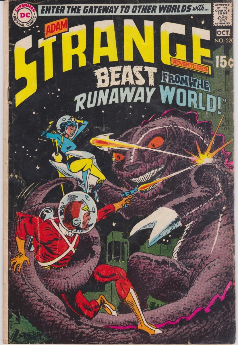 DC Strange Adventures #220 1969 VG