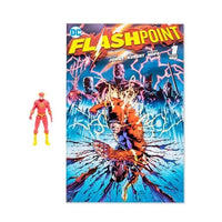 Load image into Gallery viewer, Flashpoint The Flash Page Punchers 3-Inch Scale Action Figure with Flashpoint #1 Comic Book
