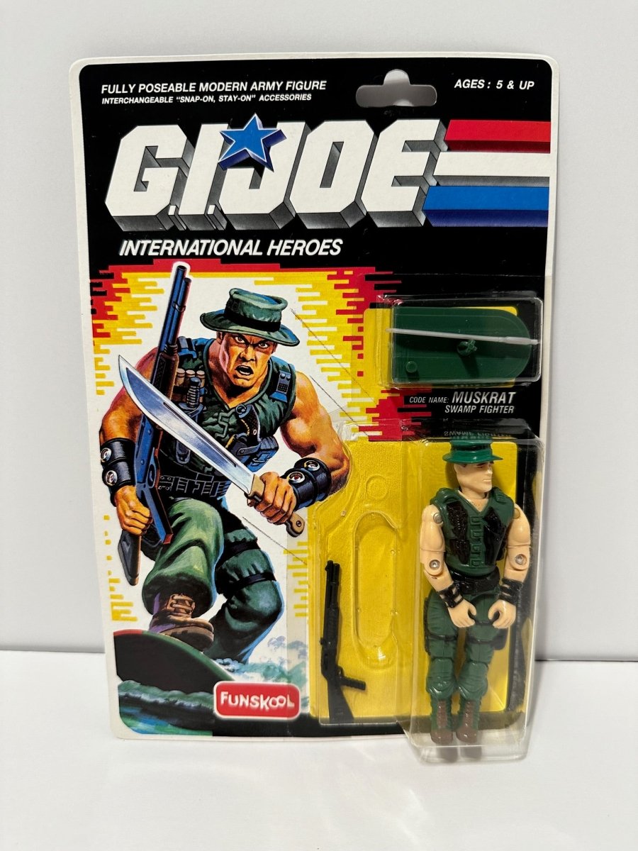 Funskool Vintage G.I. Joe Muskrat 1995 zoltarsarcade