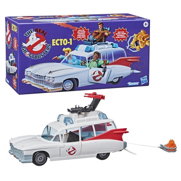 Ghostbusters Kenner Classics The Real Ghostbusters Ecto-1 Retro Vehicle