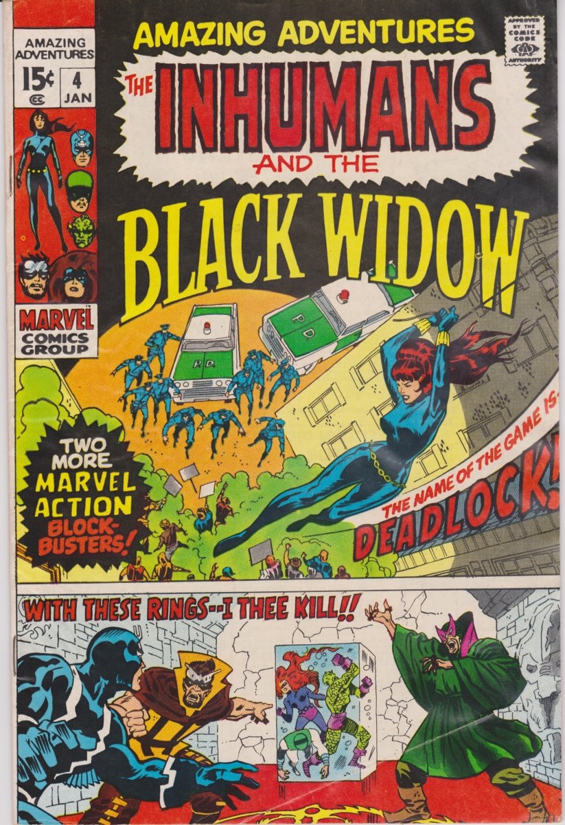 Marvel Amazing Adventures #4 1971 VF