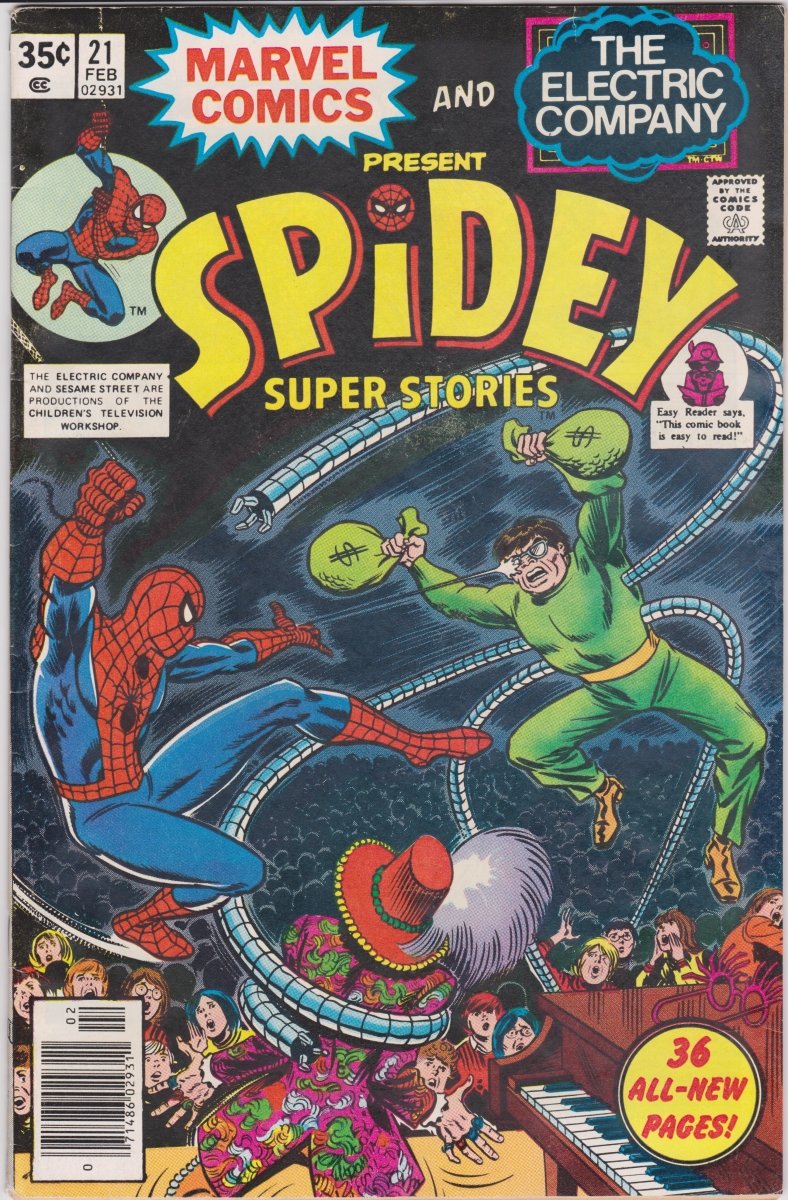 Marvel Amazing Spidey Super Stories #21 1977 VF/VF+