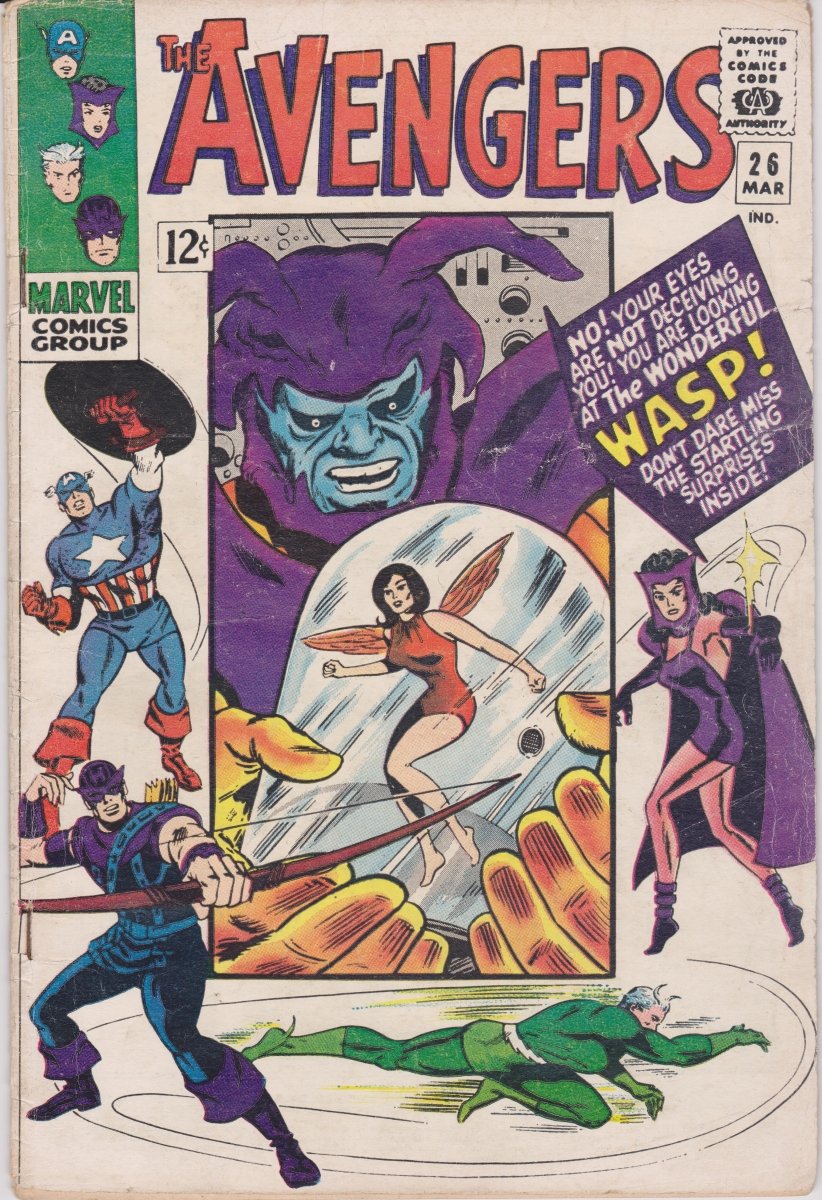 Marvel Avengers #26 1966 VG/F-