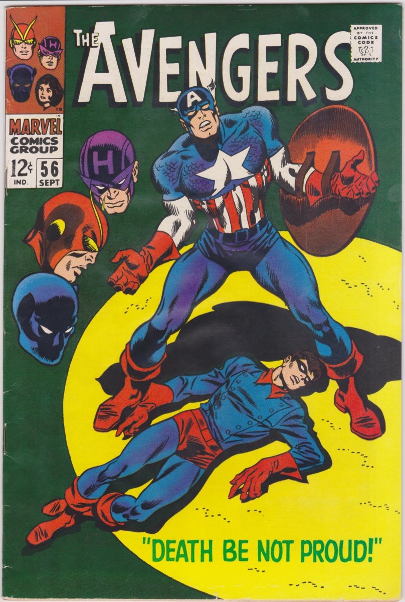 Marvel Avengers #56 1968 VF/VF+