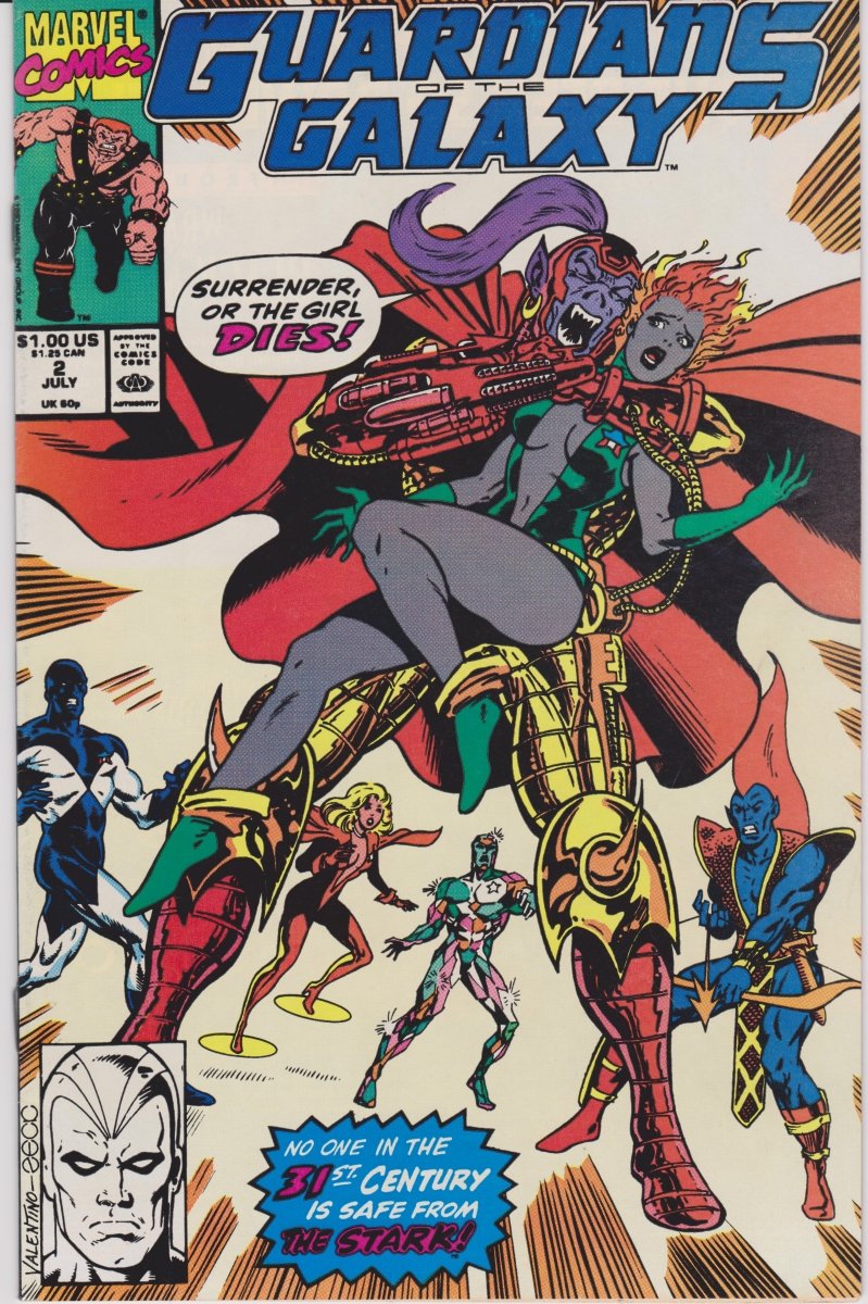 Marvel Guardians of the Galaxy #2 1990 VF/VF+