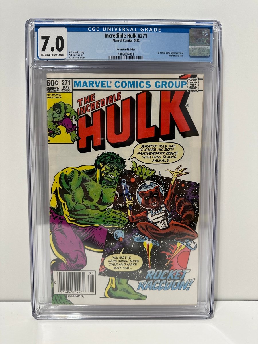 Marvel Incredible Hulk #271 comic CGC graded 7.0