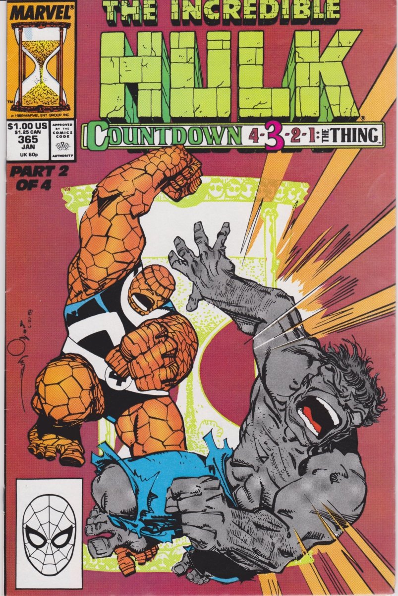Marvel Incredible Hulk #365 1990 NM