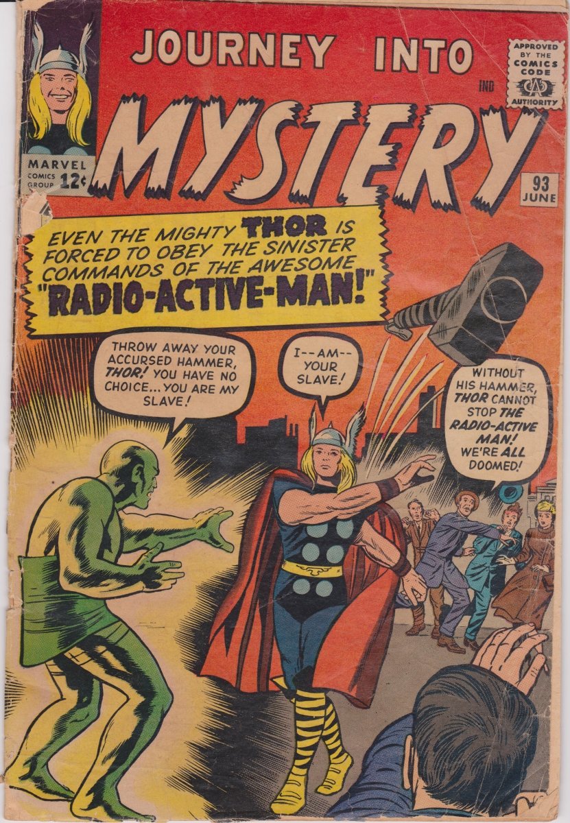 Marvel Journey into Mystery #93 1963 G