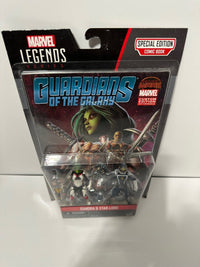 Load image into Gallery viewer, Marvel Legends Guardians of the Galaxy comic pack Gamora and Star Lord
