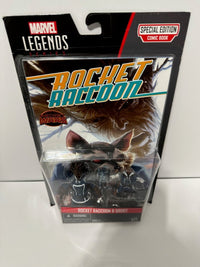 Load image into Gallery viewer, Marvel Legends Guardians of the Galaxy comic pack Rocket Raccoon and Groot
