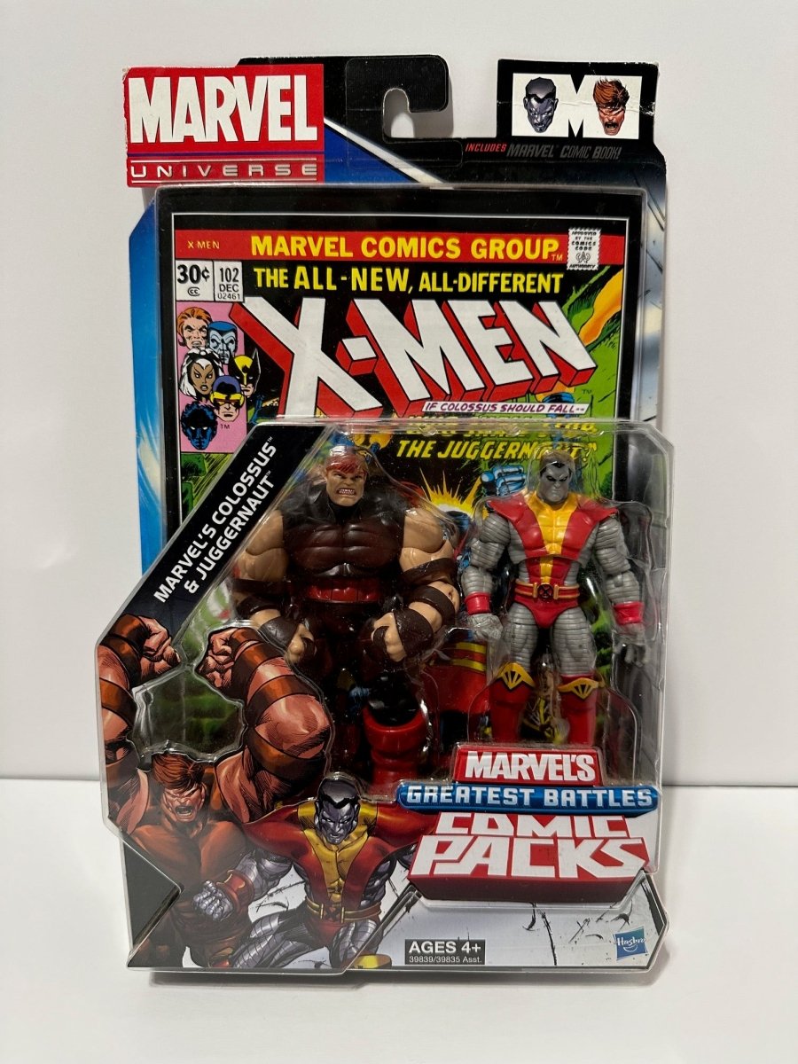Marvel Legends X-Men #102 comic pack Marvel's Colossus and Juggernaut