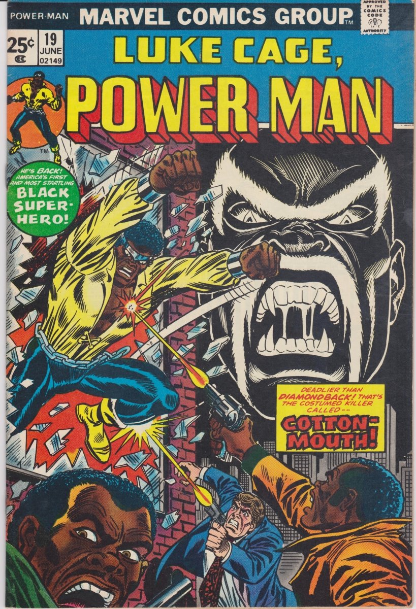 Marvel Luke Cage #19 1974 VF