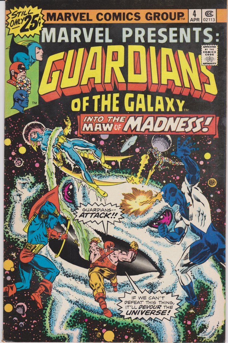 Marvel Marvel Presents Guardians of the Galaxy #4 1976 VF+