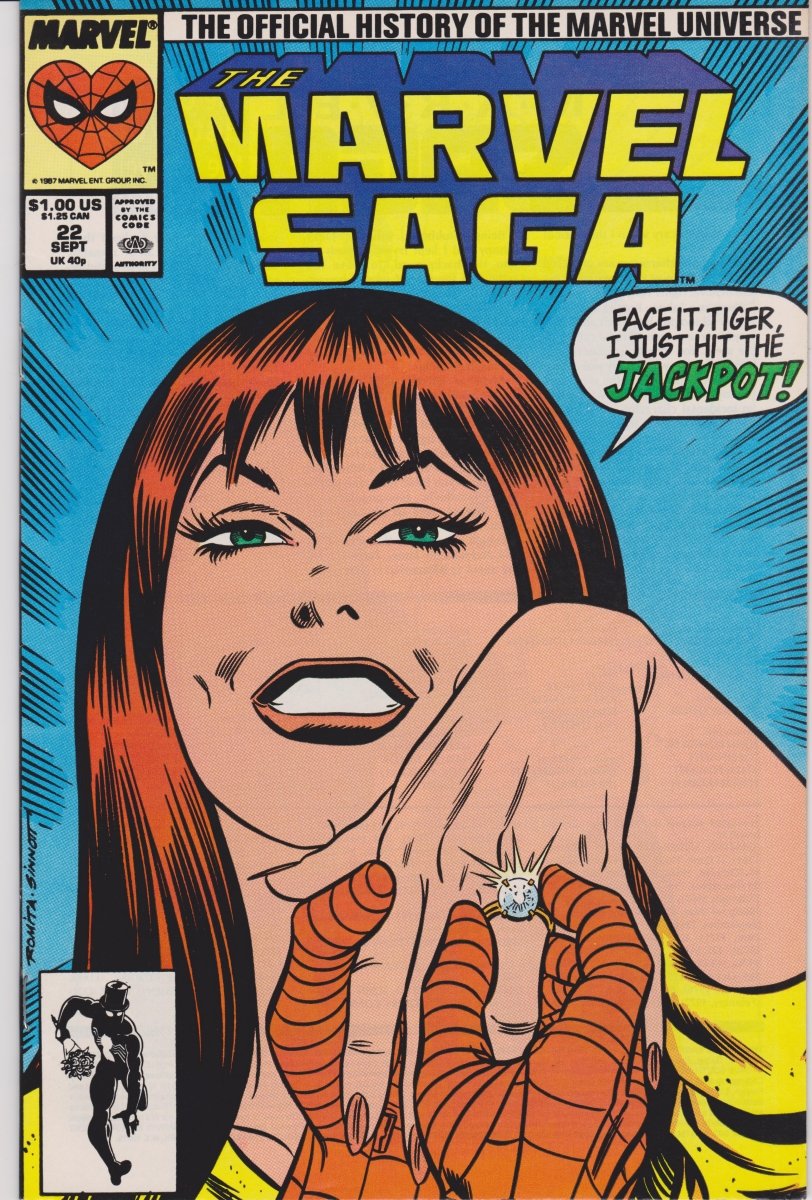 Marvel Marvel Saga #22 1987 NM