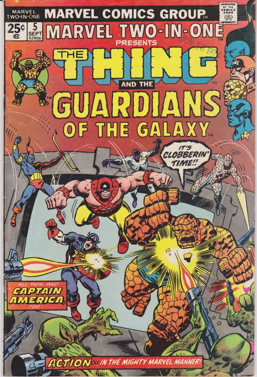 Marvel Marvel Two in One #5 1974 F
