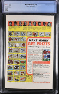 Load image into Gallery viewer, Marvel Premiere #47 comic CGC graded 7.0
