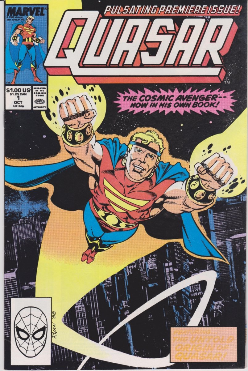 Marvel Quasar #1 1989 NM