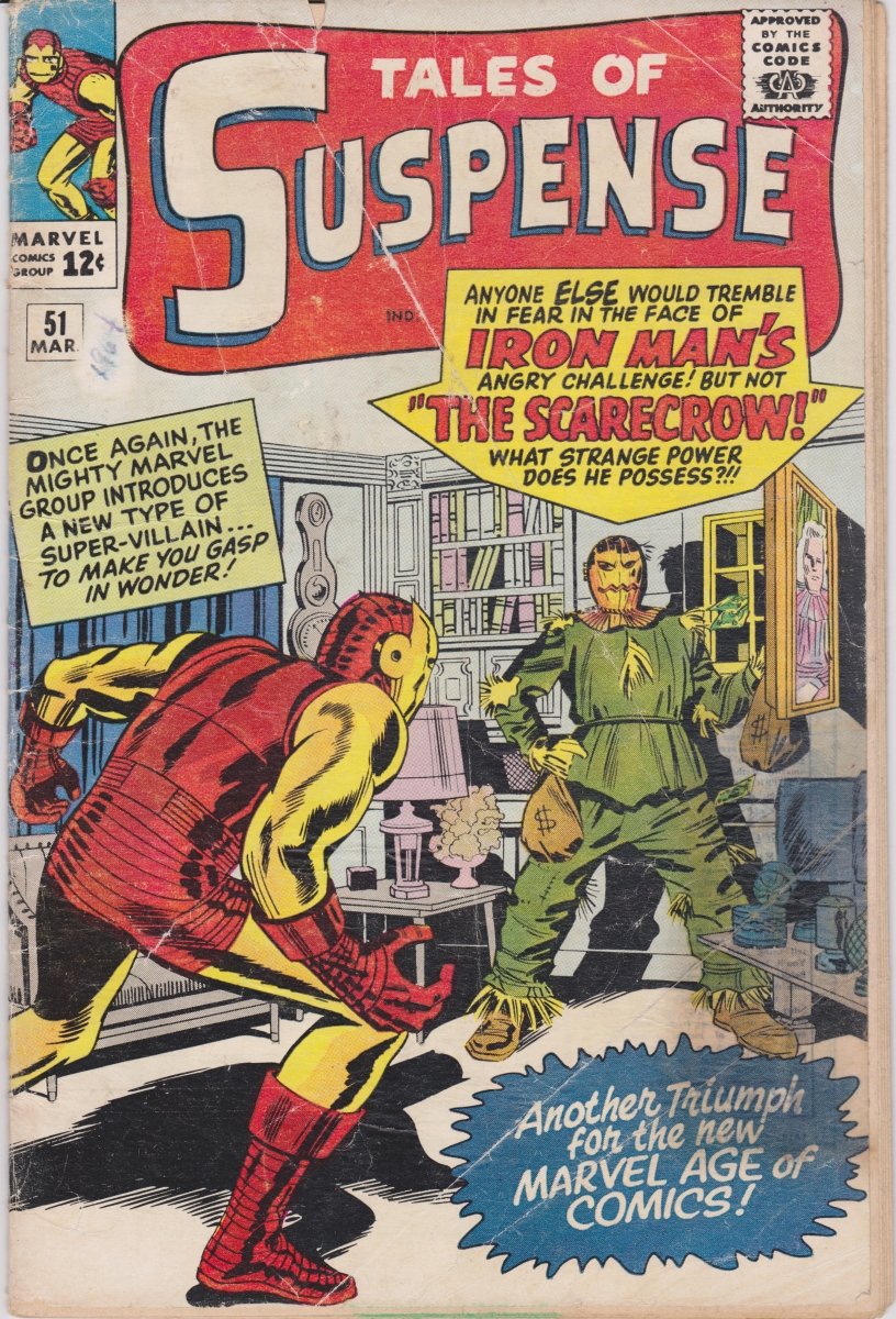 Marvel Tales of Suspense #51 1964 G/VG