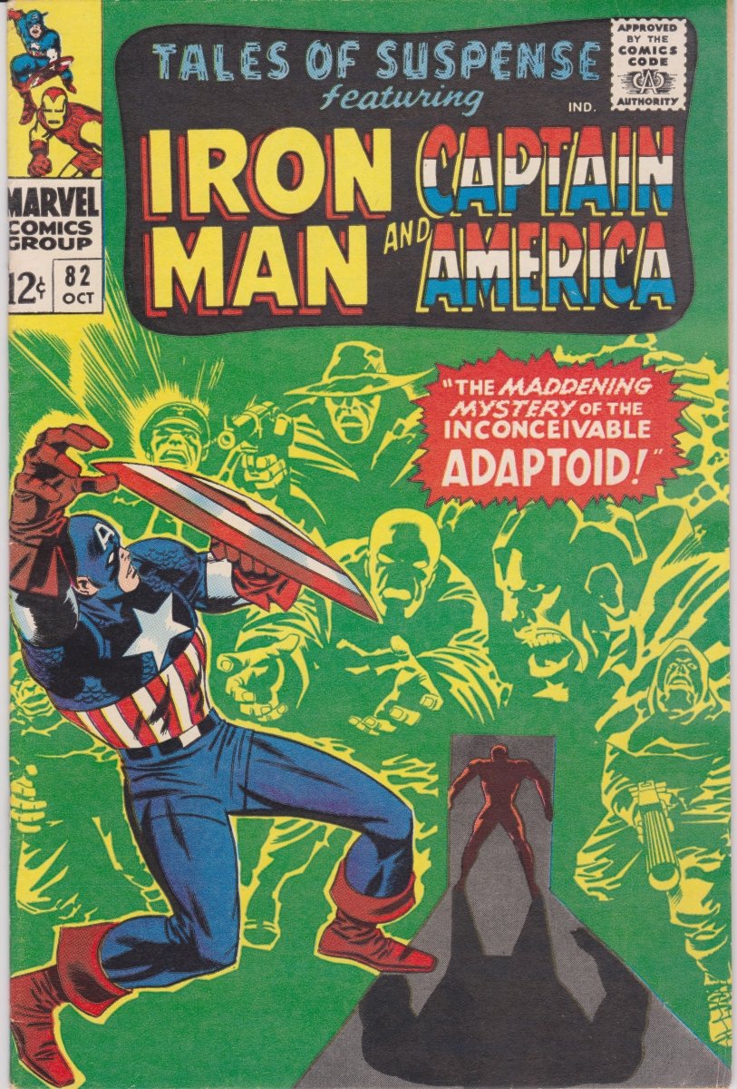 Marvel Tales of Suspense #82 1966 Cover detached