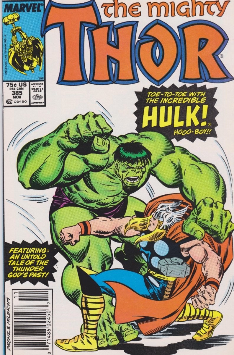 Marvel The Mighty Thor #385 1987 NM