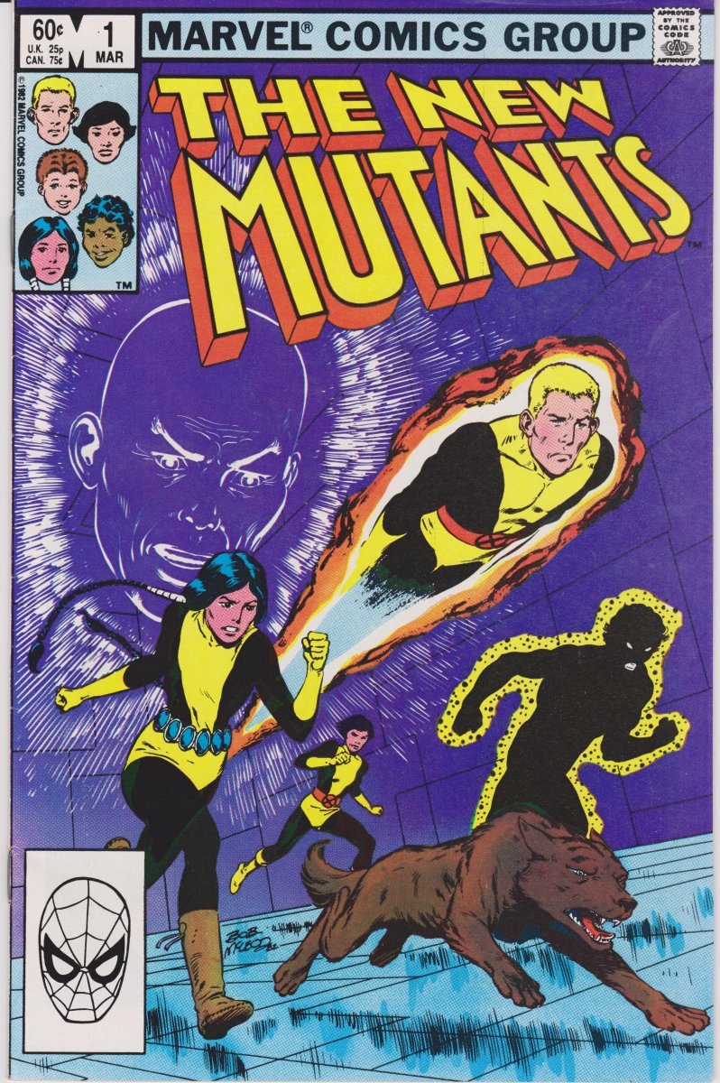 Marvel The New Mutants #1 1983 NM