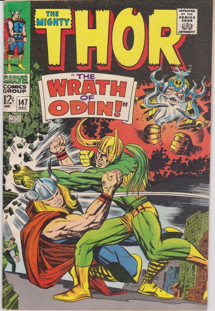Marvel Thor #147 1967 VF